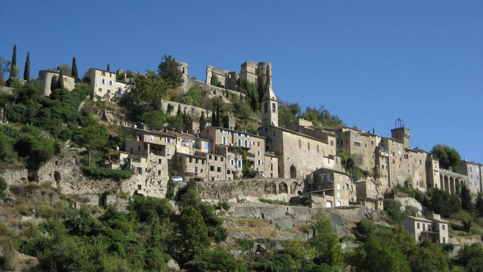 A Beautiful 2 Persons Studio In A Chateau With Swimming Pool Montbrun-les-Bains 0*,  France
